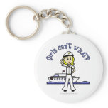 Light Female Captain Key Chain