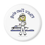 View more Light Female Captain Magnets personalized gift ideas for girls Light Female Captain Magnets