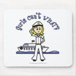 View more Light Female Captain Mousepads personalized gift ideas for girls Light Female Captain Mousepads