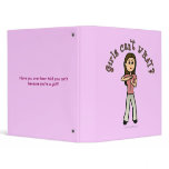 Light Female Coach Binders