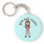 Light Female Coach Key Chains