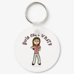 Light Female Coach Keychains