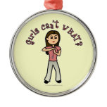 Light Female Coach Ornaments