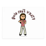 Light Female Coach Post Card