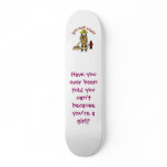 Light Female Fire Fighter Skateboards