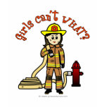 Light Female Fire Fighter Shirts