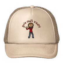 Light Female Flute Player Hats