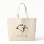 Light Female Gymnast on Balance Beam Bags