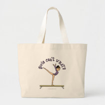 Light Female Gymnast on Balance Beam bags