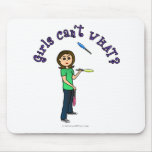 Light Female Juggler Mousepads