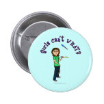Light Female Juggler Pin