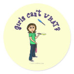 Light Female Juggler Sticker