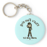 Light Female Navy Veteran Keychains
