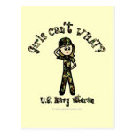 Light Female Navy Veteran Post Cards
