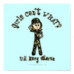 Light Female Navy Veteran Print