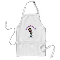 Light Female Saxophone Player aprons