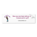 View more Light Female Saxophone Player Bumperstickers personalized gift ideas for girls Light Female Saxophone Player Bumperstickers