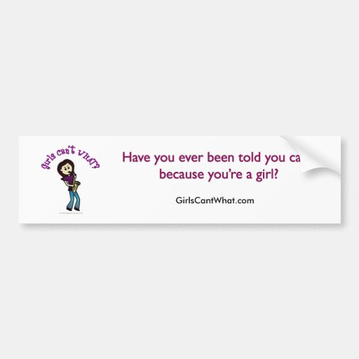 Light Female Saxophone Player Bumper Sticker