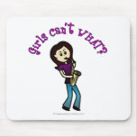 View more Light Female Saxophone Player Mousepads personalized gift ideas for girls Light Female Saxophone Player Mousepads