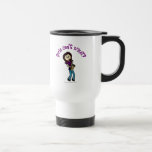 Light Female Saxophone Player Mug