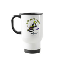 Light Female Scuba Diver Coffee Mugs