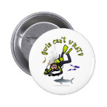 Light Female Scuba Diver Pins