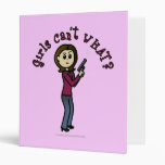 Light Female Sharpshooter 3 Ring Binder
