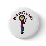 Light Female Sharpshooter Buttons