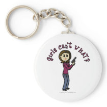 Light Female Sharpshooter keychains