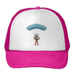 Light Female Sky Diver Mesh Hats
