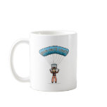 Light Female Sky Diver mugs