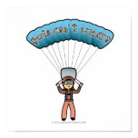 Light Female Sky Diver Posters
