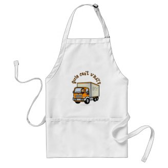 Light Female Truck Driver Aprons