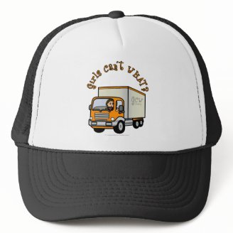 Light Female Truck Driver Hat