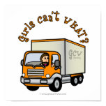Light Female Truck Driver