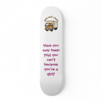 Light Female Truck Driver Skate Boards