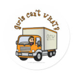 Light Female Truck Driver