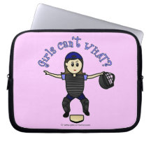 Light Female Umpire Computer Sleeves