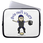 Light Female Umpire Laptop Sleeve
