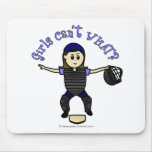 View more Light Female Umpire Mousepads personalized gift ideas for girls Light Female Umpire Mousepads