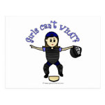 Light Female Umpire Post Cards