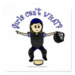 View more Light Female Umpire Prints personalized gift ideas for girls Light Female Umpire Prints