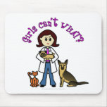 View more Light Female Veterinarian Mousepads personalized gift ideas for girls Light Female Veterinarian Mousepads