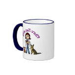 Light Female Veterinarian Coffee Mugs