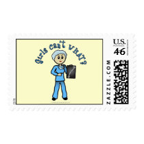 Light Female X-Ray Technologist postage