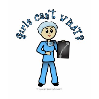 Light Female X-Ray Technologist Tee Shirt