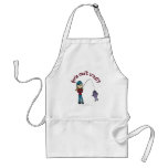 Light Fishing Girl Apron