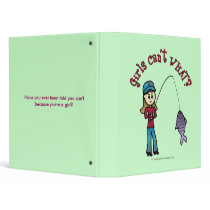 Light Fishing Girl binders