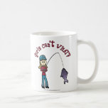 Light Fishing Girl Mugs