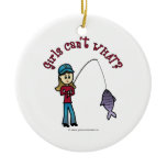 Light Fishing Girl Ornament